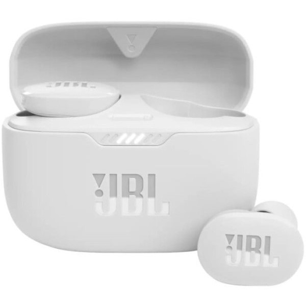 Bluetooth-гарнітура JBL Tune 130NC TWS White (JBLT130NCTWSWHT) (Код товару:23969) Харьков - изображение 1