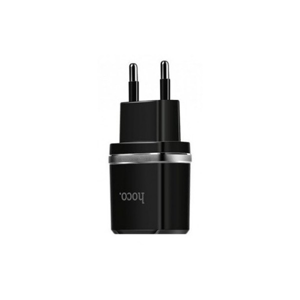 Hoco C12 2.4A/2  Black (Код товару:10224) Харьков - изображение 1