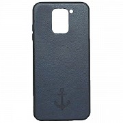 Magnetic Leather case Xiaomi Redmi Note 9 Blue (Код товару:13538) Харьков