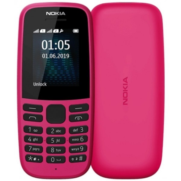 Nokia 105 Dual Sim 2019 Pink (Код товару:9931) Харьков - изображение 1