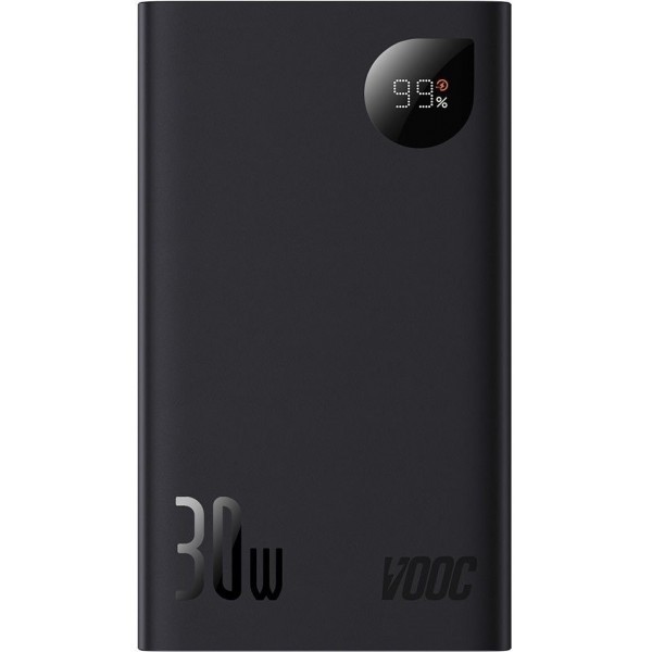 Power Bank Baseus Adaman 2 Digital Display 30W 20000mAh Black (PPAD050001) (Код товару:24999) Харьков - изображение 1