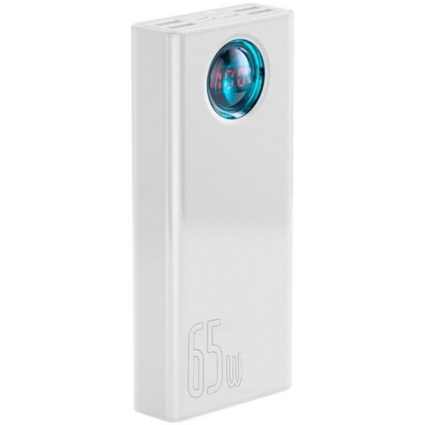 Power Bank Baseus Amblight Digital Display QC 65W 30000mAh White (PPLG-A02) (Код товару:24793) Харьков - изображение 1