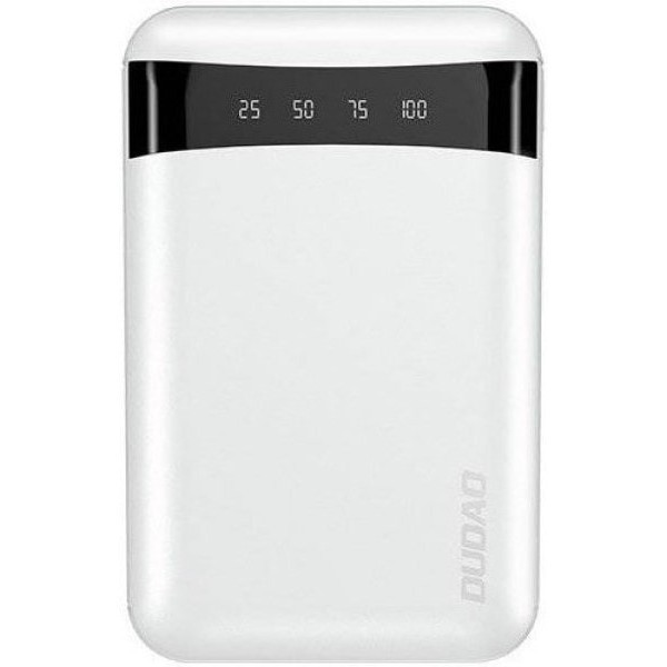 Power Bank Dudao Portable mini 10000mAh White (Код товару:24498) Харьков - изображение 1