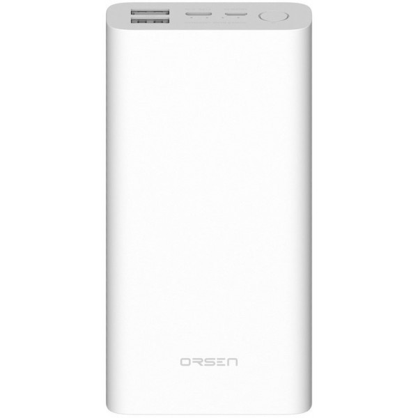 Power Bank Orsen Eloop E39 20000mAh White (Код товару:24413) Харьков - изображение 1