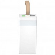 Power Bank XO PR130 2USB+Type-C QC&PD3.0 22.5W 40000mAh White Харьков