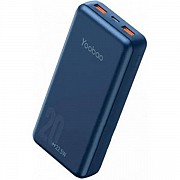 Power Bank Yoobao 2D 20000mAh 22.5W Blue (Код товару:24985) Харьков