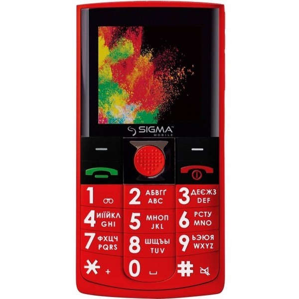 Sigma Comfort 50 Solo Red (Код товару:9851) Харьков - изображение 1