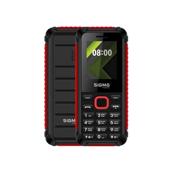 Телефон Sigma mobile X-Style 18 Track Black-Red (Код товару:11587) Харьков - изображение 1