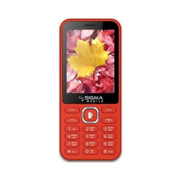 Телефон Sigma mobile X-Style 31 Power Red (Код товару:3579) Харьков - изображение 1