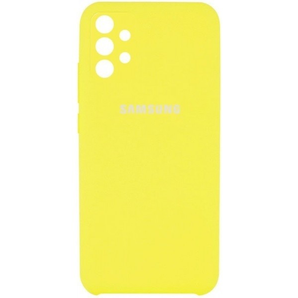 Silicone Case Full Camera для Samsung A72 A725 Bright Yellow (Код товару:16949) Харьков - изображение 1
