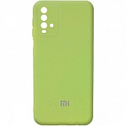 Silicone Case Full Camera для Xiaomi Redmi 9T Mint (Код товару:17935) Харьков