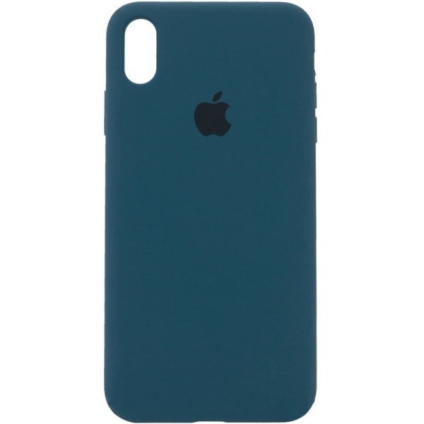Apple Silicone Case для iPhone X/XS Cosmos Blue (Код товару:15809) Харьков - изображение 1