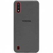 Silicone Case для Samsung A01 Grey (Код товару:13314) Харьков