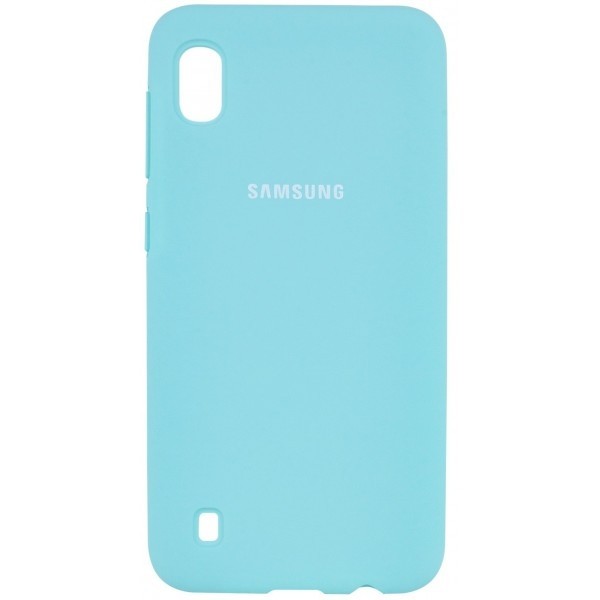 Silicone Case Samsung A10 A105 Blue (Код товару:10742) Харьков - изображение 1