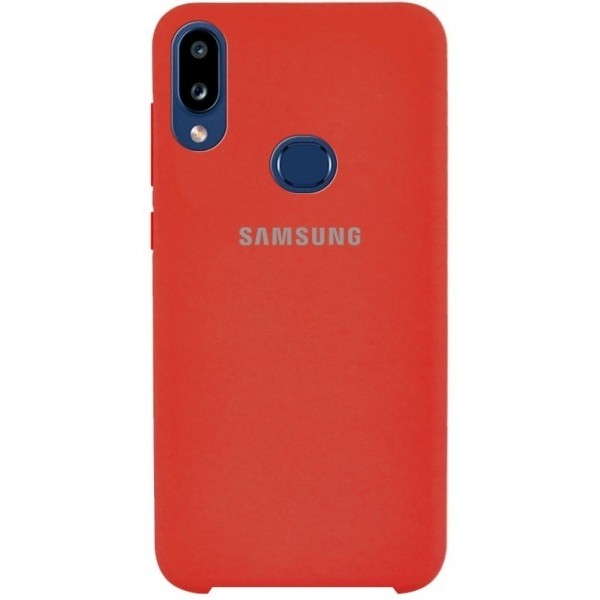 Silicone Case Samsung A10S Red (Код товару:10732) Харьков - изображение 1