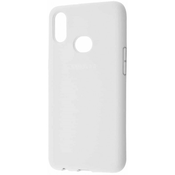 Silicone Case Samsung A10S White (Код товару:15843) Харьков - изображение 1