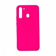 Silicone Case Samsung A21 Pink (Код товару:13366) Харьков