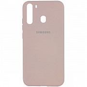 Silicone Case Samsung A21 Pink Sand (Код товару:13367) Харьков