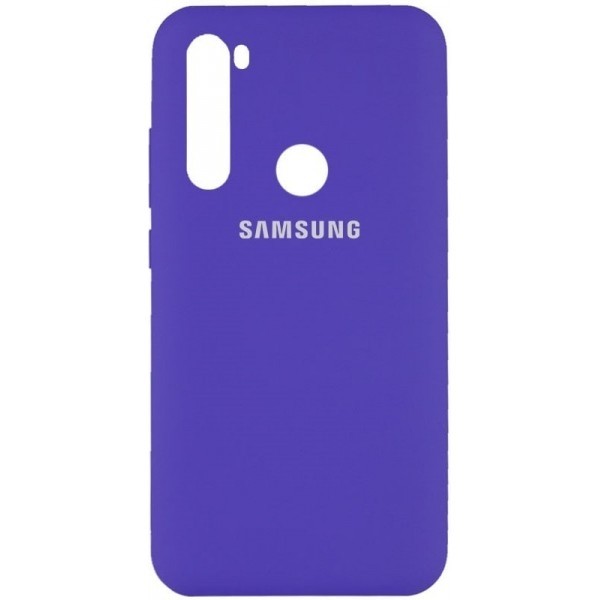 Silicone Case Samsung A21 Purple (Код товару:13369) Харьков - изображение 1