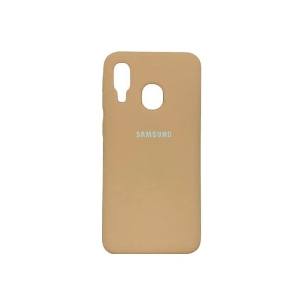 Silicone Case Samsung A40 Brown (Код товару:13056) Харьков - изображение 1