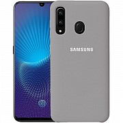 Silicone Case Samsung A40 Gray (Код товару:12941) Харьков