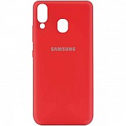 Silicone Case Samsung A40 Red (Код товару:12848) Харьков