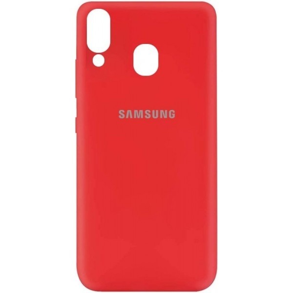 Silicone Case Samsung A40 Red (Код товару:12848) Харьков - изображение 1