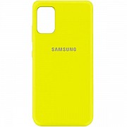 Silicone Case Samsung A41 Yellow (Код товару:13676) Харьков