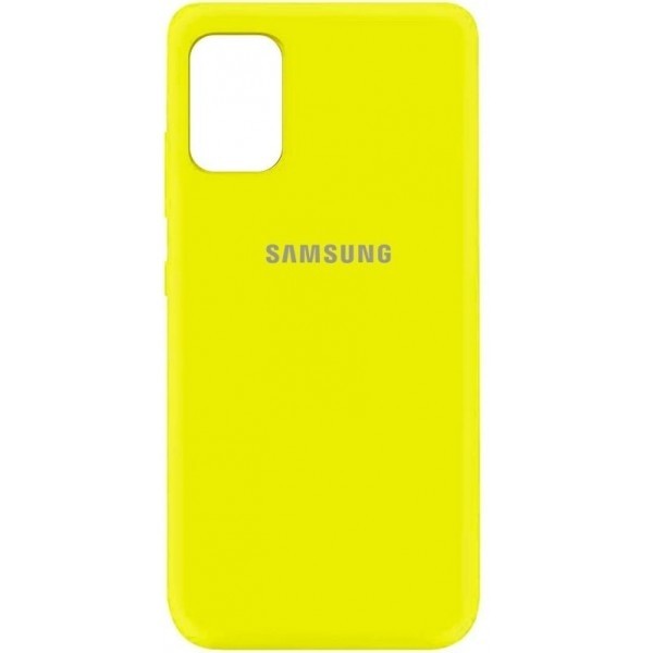 Silicone Case Samsung A41 Yellow (Код товару:13676) Харьков - изображение 1