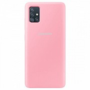 Silicone Case Samsung A51 Pink (Код товару:10486) Харьков