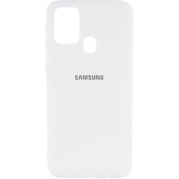 Silicone Case Samsung M31 M315 White (Код товару:14218) Харьков - изображение 1
