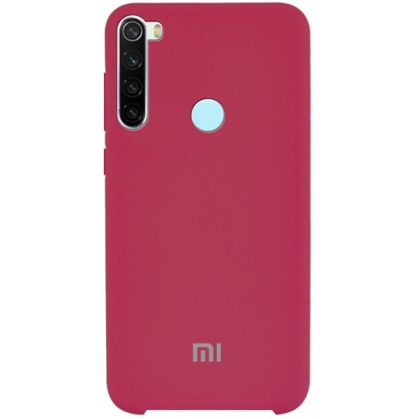 Silicone Case для Xiaomi Redmi Note 8/Note 8 2021 Hot Pink (Код товару:10372) Харьков - изображение 1