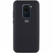 Silicone Case Xiaomi Redmi Note 9 Black (Код товару:11209) Харьков