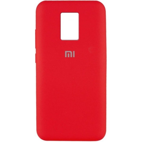 Silicone Case Xiaomi Redmi Note 9S/9 Pro Red (Код товару:13411) Харьков - изображение 1