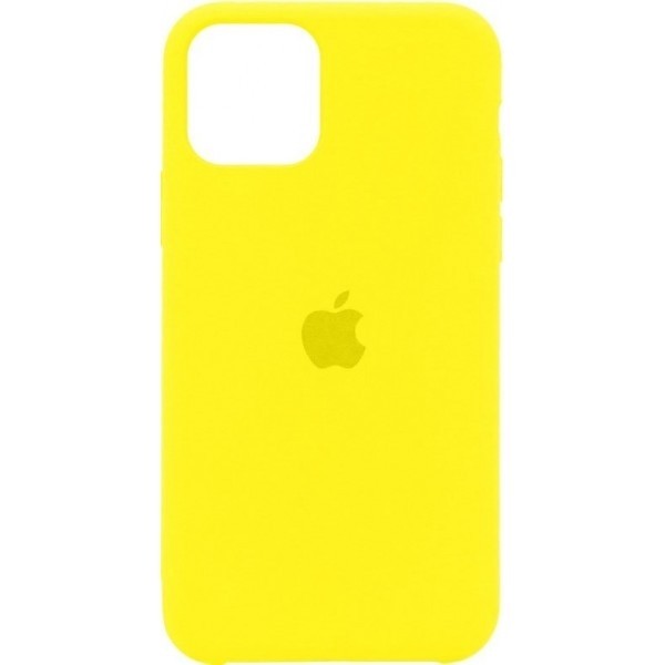 Apple Silicone Case для iPhone 11 Pro Neon Yellow (Код товару:17831) Харьков - изображение 1