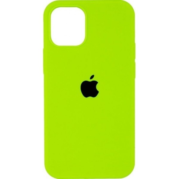 Apple Silicone Case для iPhone 12 Pro Max Neon Green (Код товару:18930) Харьков - изображение 1