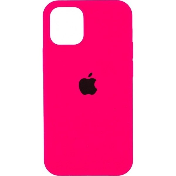 Silicone Case для iPhone 12/12 Pro Barbie Pink (Код товару:19714) Харьков - изображение 1