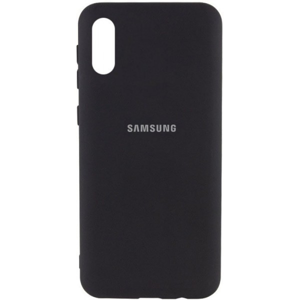 Silicone Case для Samsung A02 A022 Black (Код товару:16597) Харьков - изображение 1