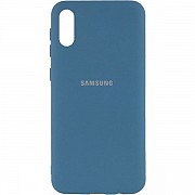 Silicone Case для Samsung A02 A022 Navy Blue (Код товару:18965) Харьков