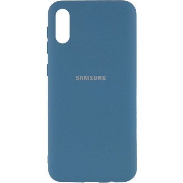 Silicone Case для Samsung A02 A022 Navy Blue (Код товару:18965) Харьков - изображение 1