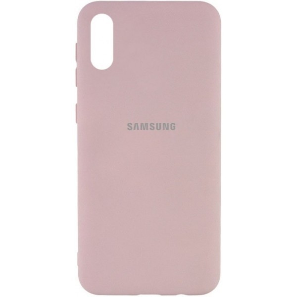 Silicone Case для Samsung A02 A022 Pink Sand (Код товару:18962) Харьков - изображение 1