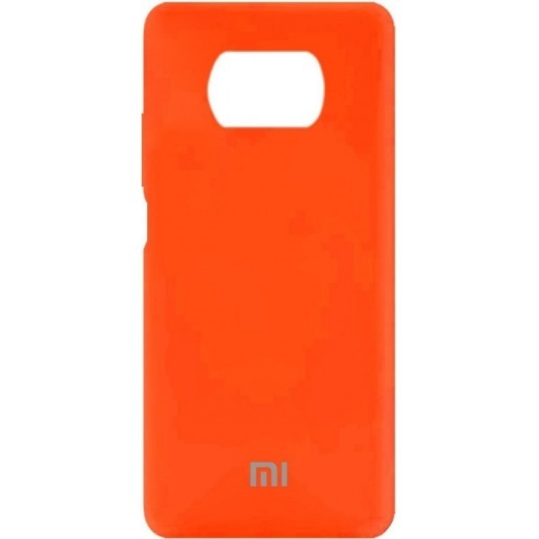 Silicone Case для Xiaomi Poco X3/X3 Pro Neon Orange (Код товару:17424) Харьков - изображение 1