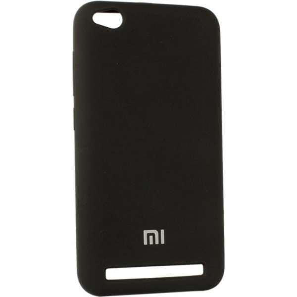 Silicone Case для Xiaomi Redmi 5A Black (Код товару:12259) Харьков - изображение 1