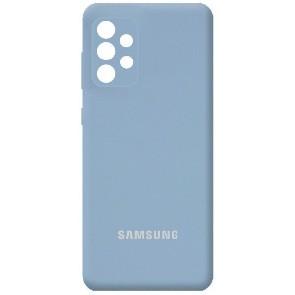 Silicone Cover Full Camera для Samsung A23 A235 Lilac Blue (Код товару:24938) Харьков - изображение 1