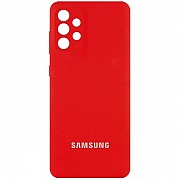 Silicone Cover Full Camera для Samsung A23 A235 Red (Код товару:24937) Харьков