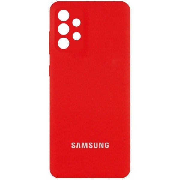 Silicone Cover Full Camera для Samsung A23 A235 Red (Код товару:24937) Харьков - изображение 1