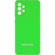 Silicone Cover Full Camera для Samsung A32 A325 Neon Green (Код товару:19284) Харьков