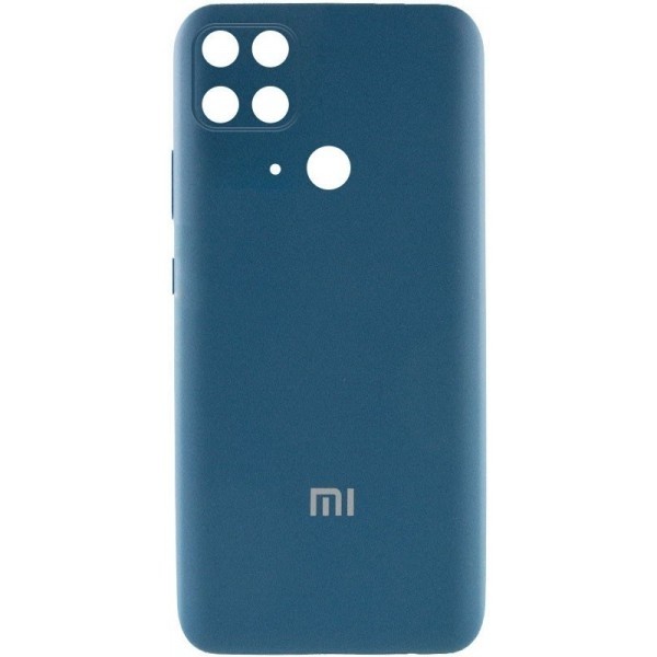 Silicone Cover Full Camera для Xiaomi Redmi 10C/Poco C40 Cosmos Blue (Код товару:25970) Харьков - изображение 1