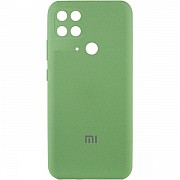 Silicone Cover Full Camera для Xiaomi Redmi 10C/Poco C40 Mint (Код товару:25968) Харьков