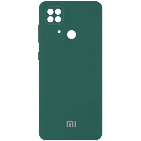 Silicone Cover Full Camera для Xiaomi Redmi 10C/Poco C40 Pine Green (Код товару:25966) Харьков - изображение 1